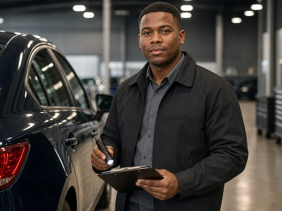 Ryan Okonkwo, Vehicle Inspector